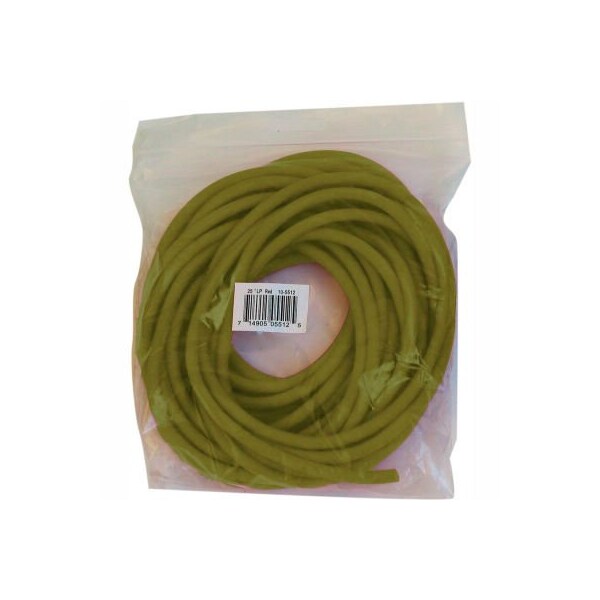 Fabrication Enterprises CanDo Low Powder Exercise Tubing, Gold, 25'/Bag 1321357 - main